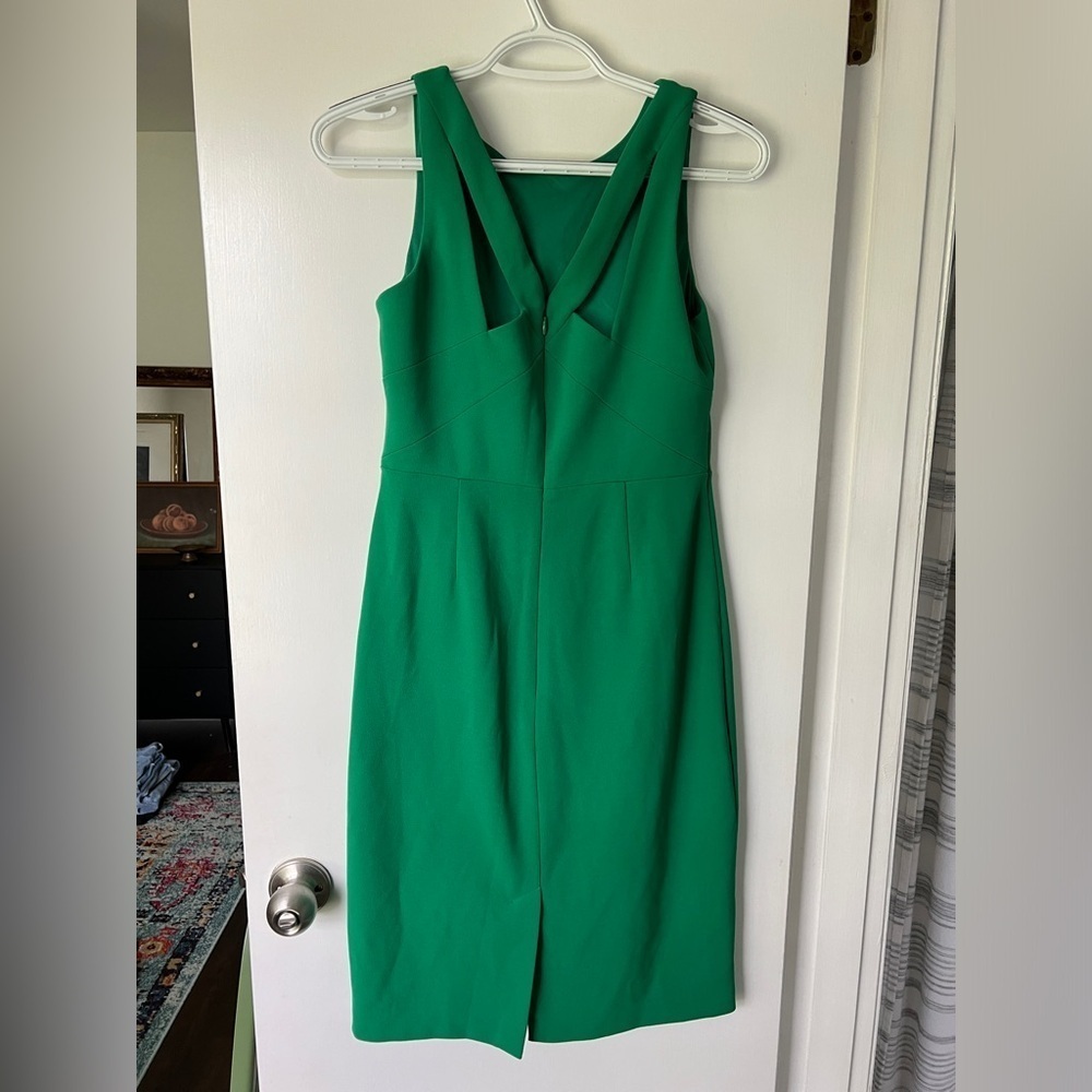 Vince Camuto Green Dress Size 4 - Picture 2 of 5